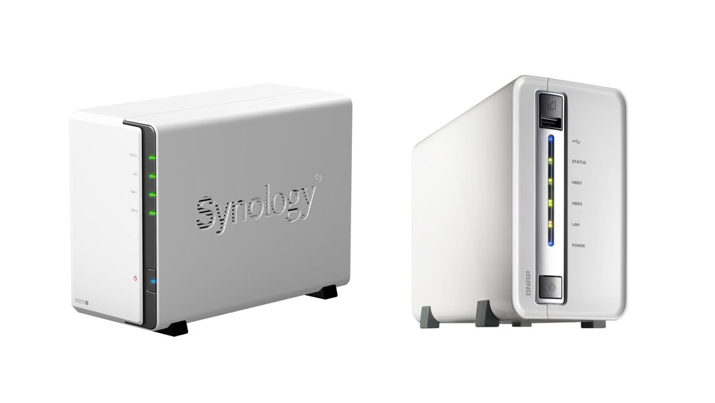 Comparativa Servidor NAS: Synology Diskstation DS213J vs Qnap TS-212P