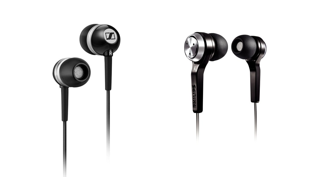 Los mejores auriculares con reducción de ruido: Sennheiser CX 300-II vs Philips SHE8500