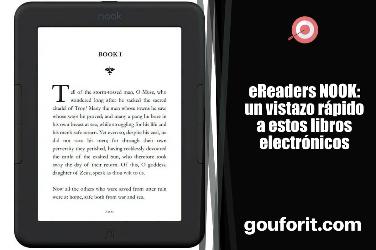 eReaders NOOK: un vistazo rápido a estos libros electrónicos