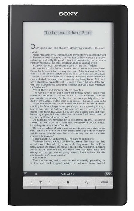 Sony Daily Edition PRS-900 ereader