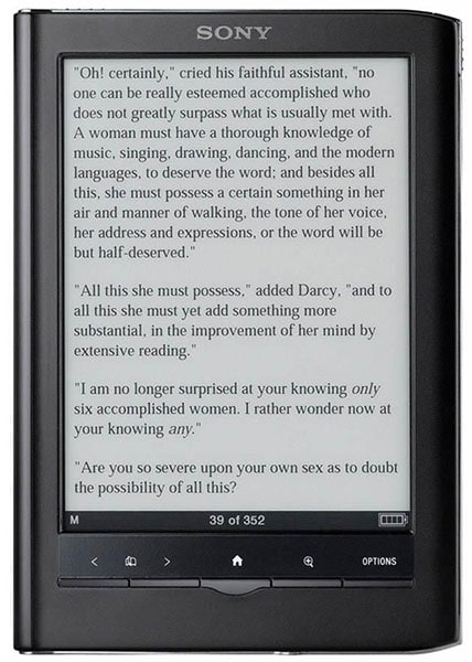 Sony PRS-650 Touch Edition ereader