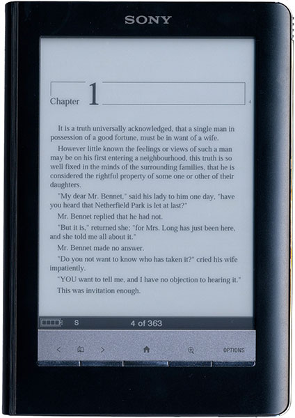 Sony Touch Edition PRS-600 ereader