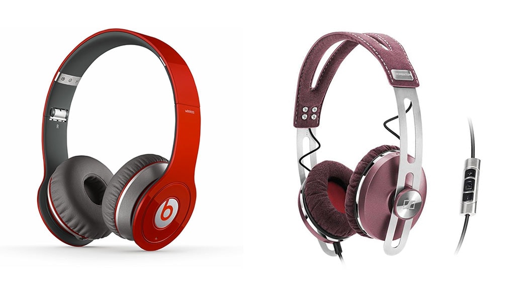 Los auriculares de moda en 2014: Beats by Dr. Dre Wireless vs Sennheiser Momentum ON-EAR