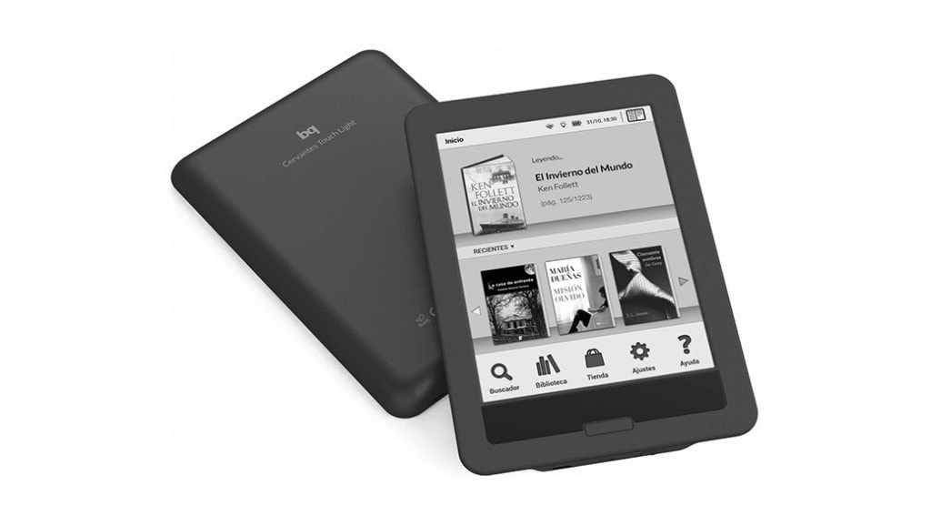 bq Cervantes Touch Light, el eReader táctil 'made in Spain'