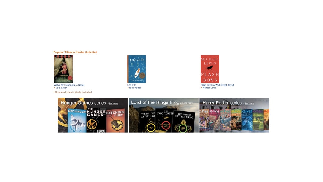 Kindle Unlimited, el nuevo servicio de suscripción por eBooks de Amazon