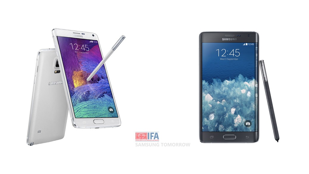 Galaxy Note 4 y Galaxy Note Edge: Los nuevos dispositivos de Samsung