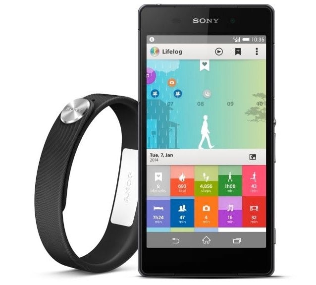 Sony smartband