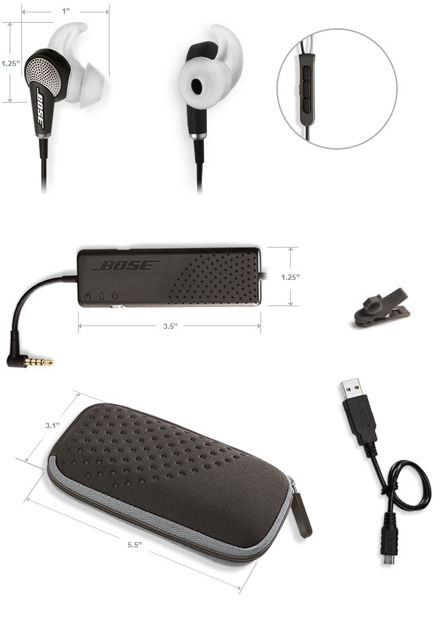 Bose QuietComfort 20 y 20i: auriculares in-ear con cancelación de ruido - Opinión y análisis