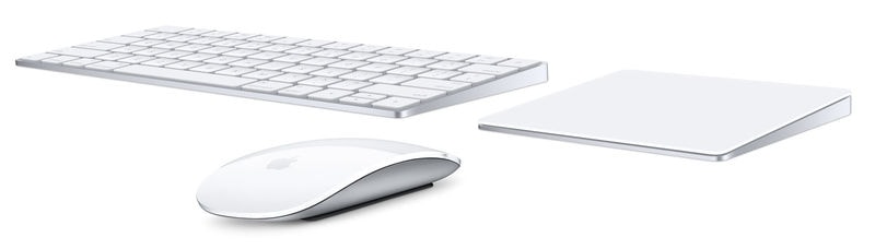 Magic Mouse 2, Magic Keyboard y Magic Trackpad 2