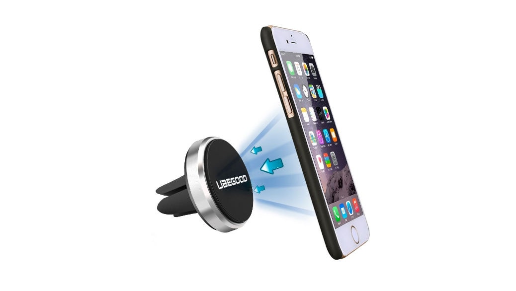 Soporte magnético para smartphones en el coche de Ubegood