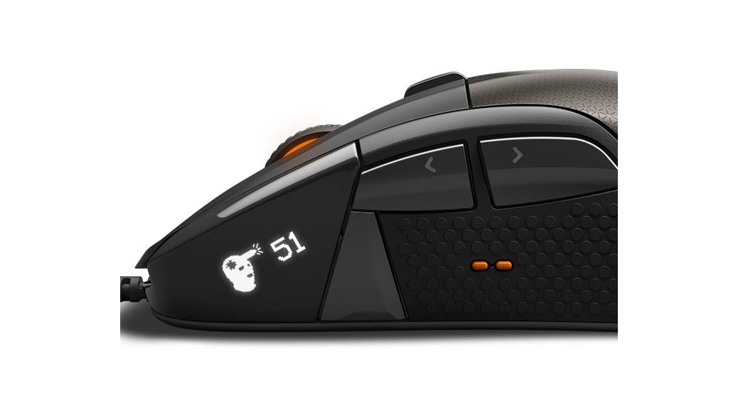 SteelSeries Rival 700 Modular Gaming Mouse – Ratón equipado con una pantalla LCD