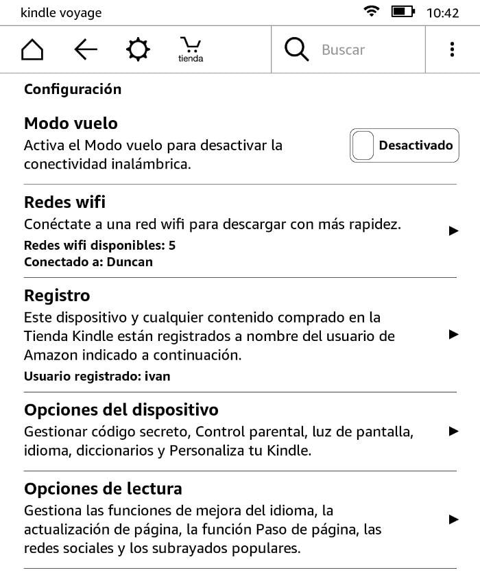 Cómo cambiar la nueva pantalla de inicio del eReader Kindle