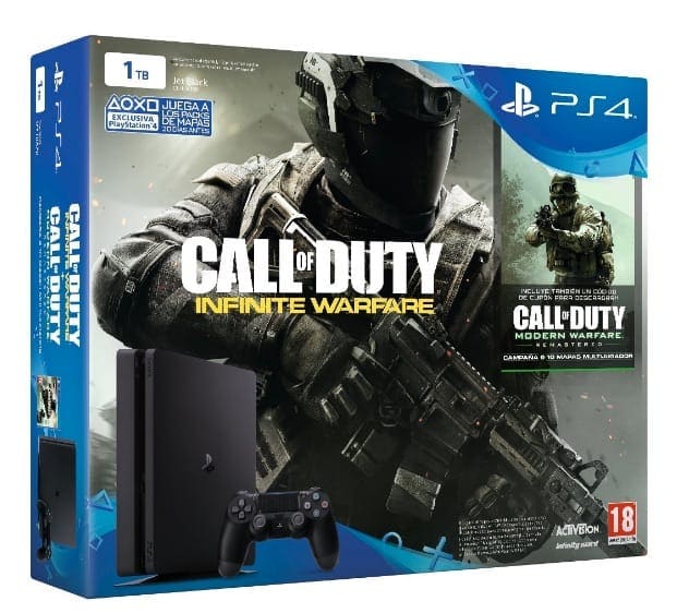 PlayStation 4 Slim (PS4) 1TB - Consola + COD: Infinity Warfare - Legacy Edition