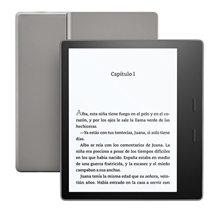 Nuevo e-reader Kindle Oasis, resistente al agua, pantalla de 7” (17,7 cm) de alta resolución (300 ppp), 8 GB