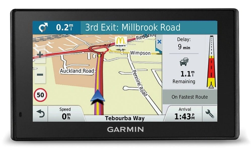 Garmin DriveSmart 51 Western EU LMT-S - Navegador GPS con mapas de por Vida y tráfico vía móvil 