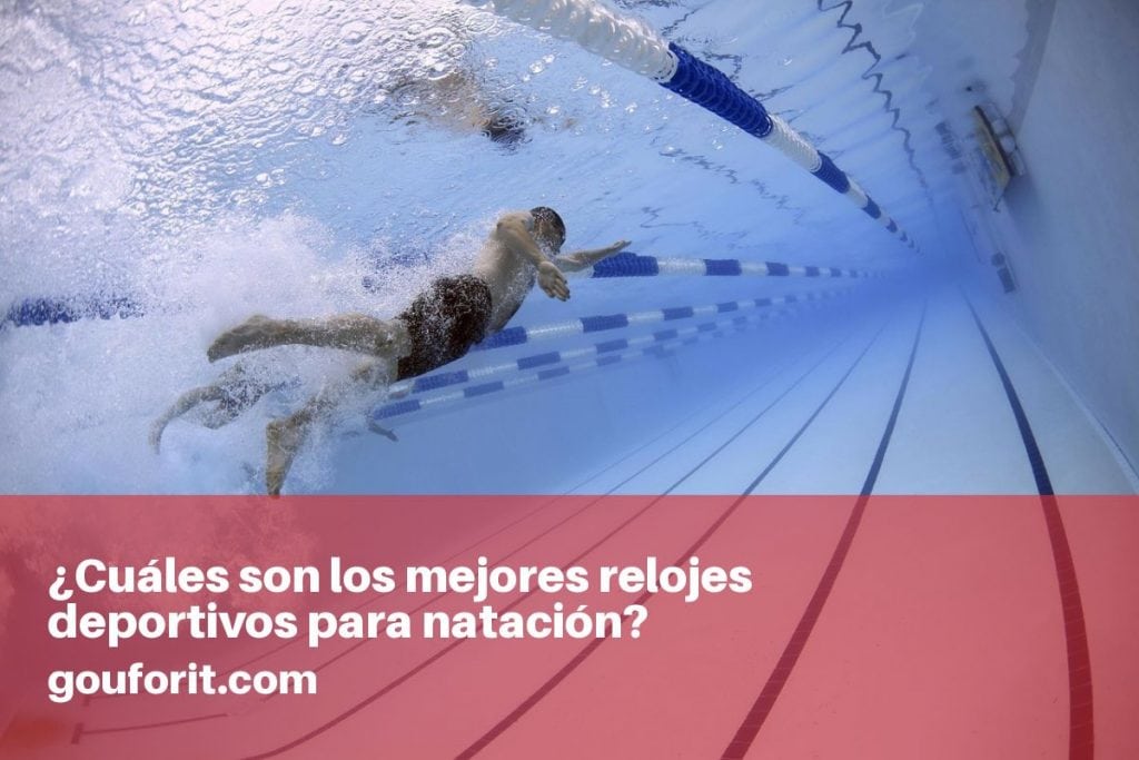 Los mejores relojes deportivos para natación