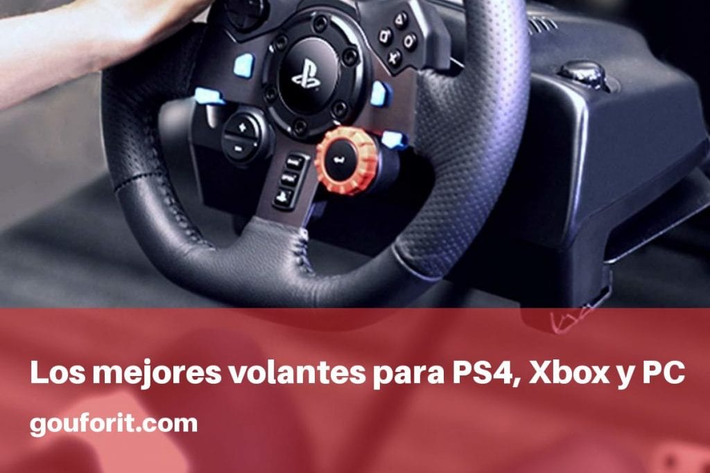 Los mejores volantes para PS4, Xbox One y PC