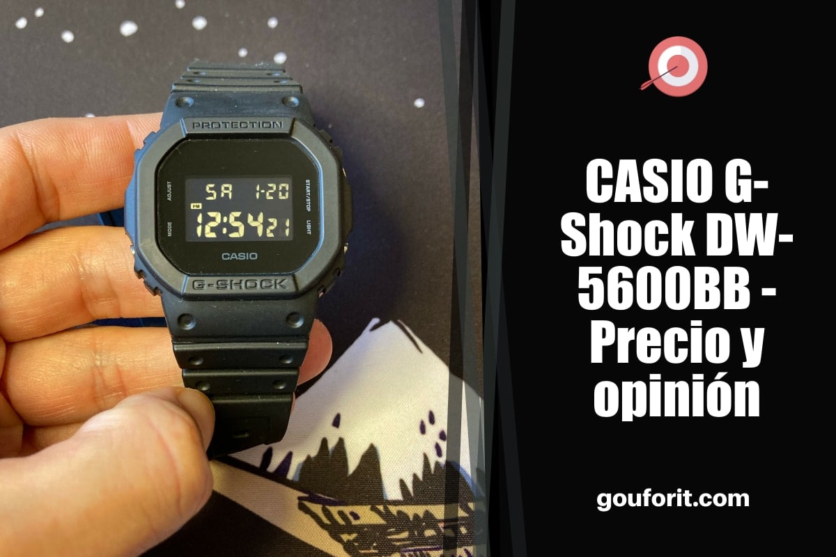 CASIO G-Shock DW-5600BB - Precio y opinión