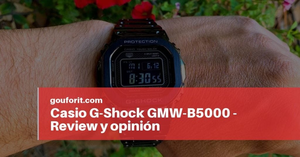 Casio G-Shock GMW-B5000 - Review y opinión