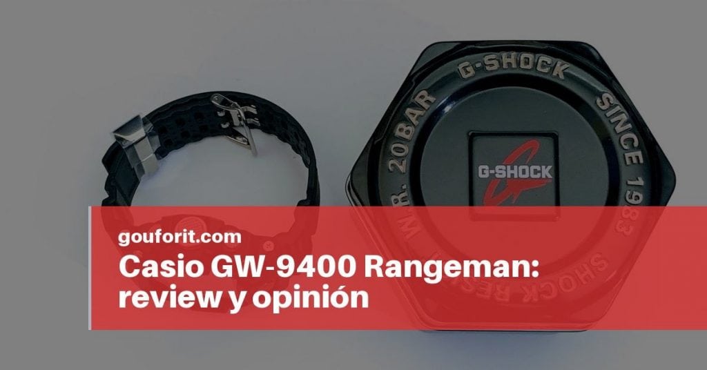 Casio GW-9400 Rangeman: review y opinión