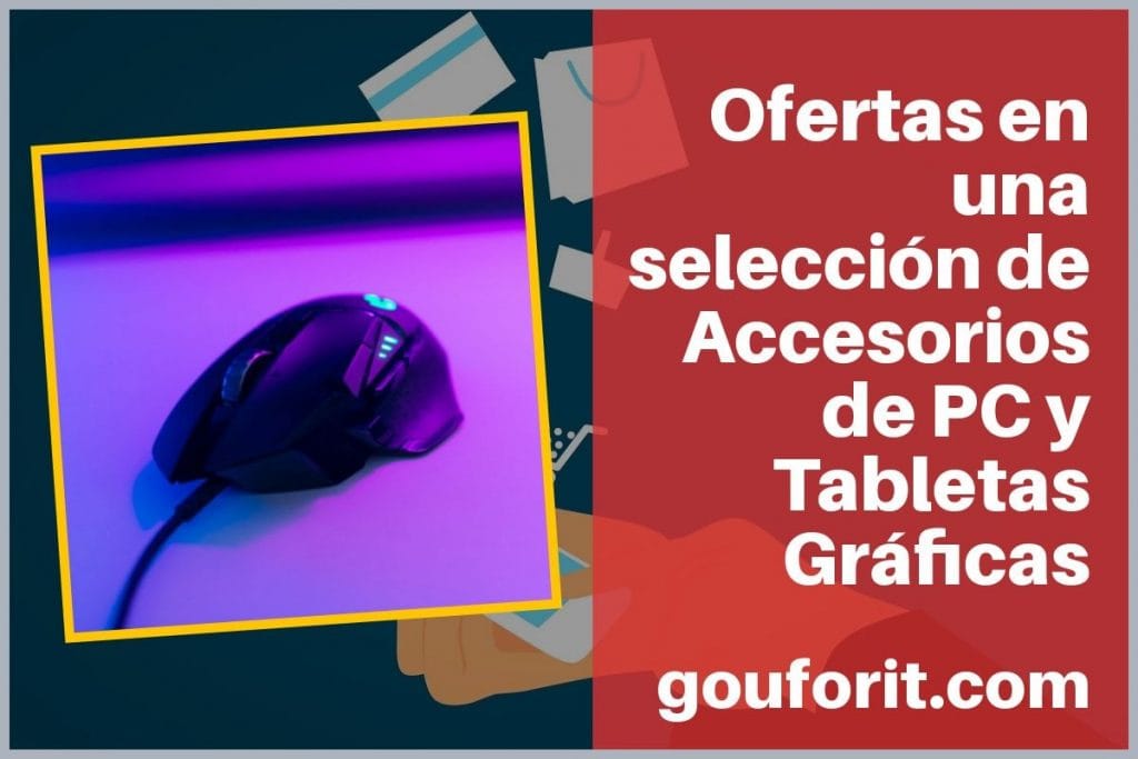 Ofertas en una selección de Accesorios de PC y Tabletas Gráficas