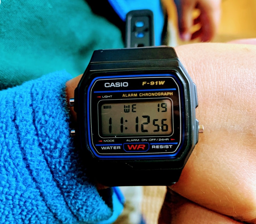 Reloj Casio digital F-91W