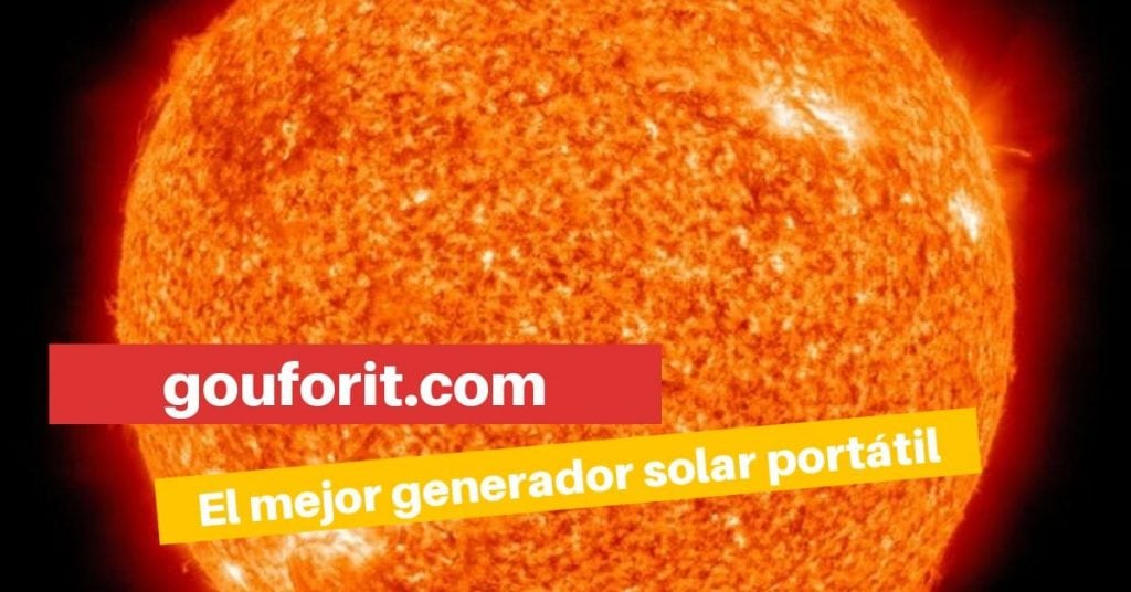 El mejor generador solar portátil