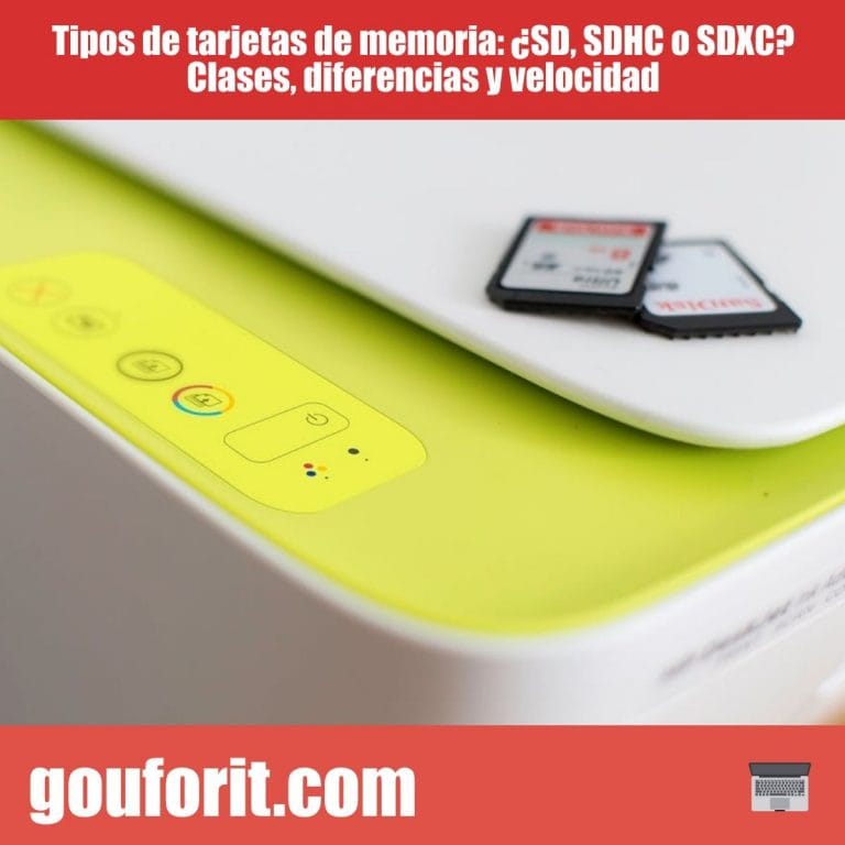 Tipos de tarjetas de memoria ¿SD, SDHC o SDXC? Clases, diferencias y