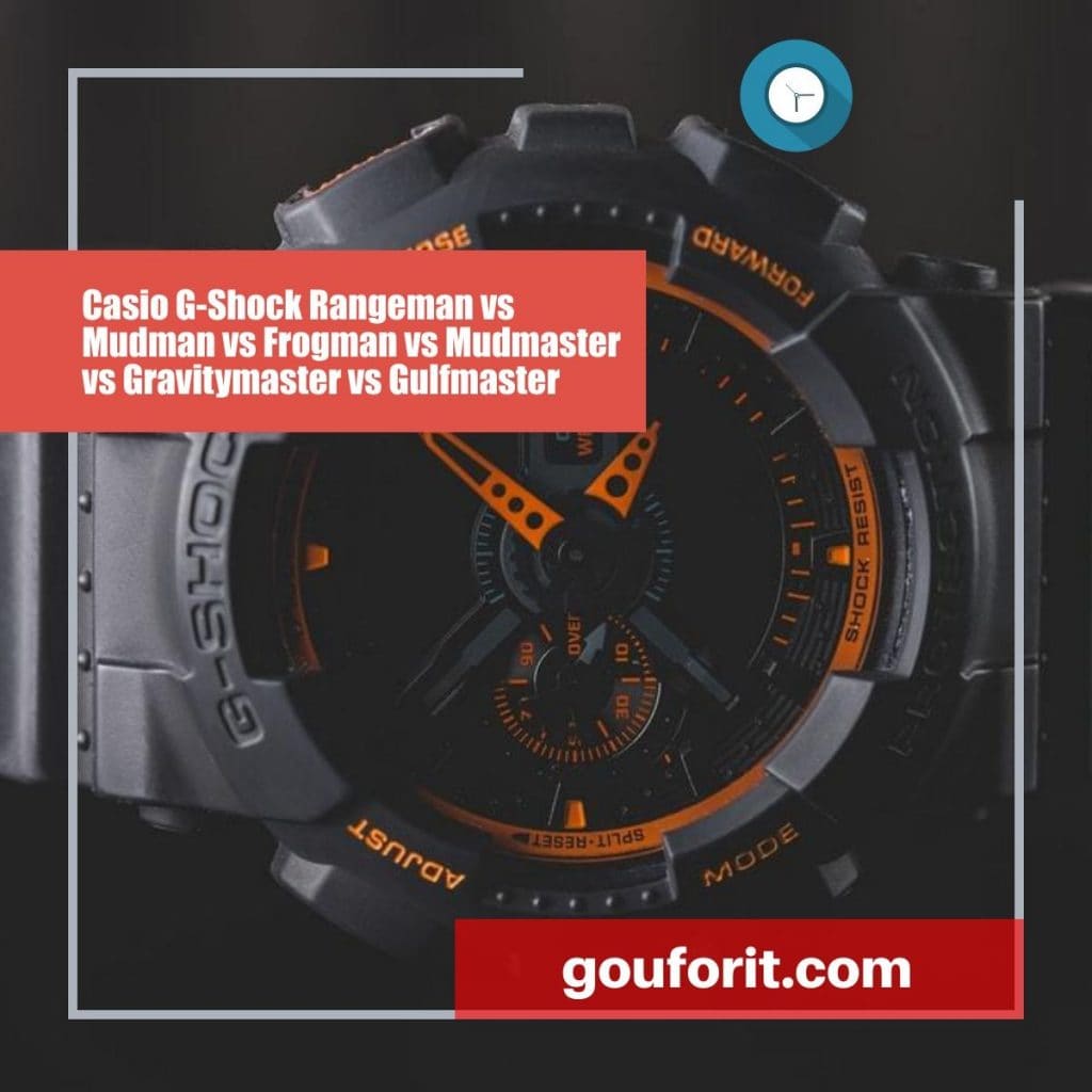 Casio G-Shock Rangeman vs Mudman vs Frogman vs Mudmaster vs Gravitymaster vs Gulfmaster