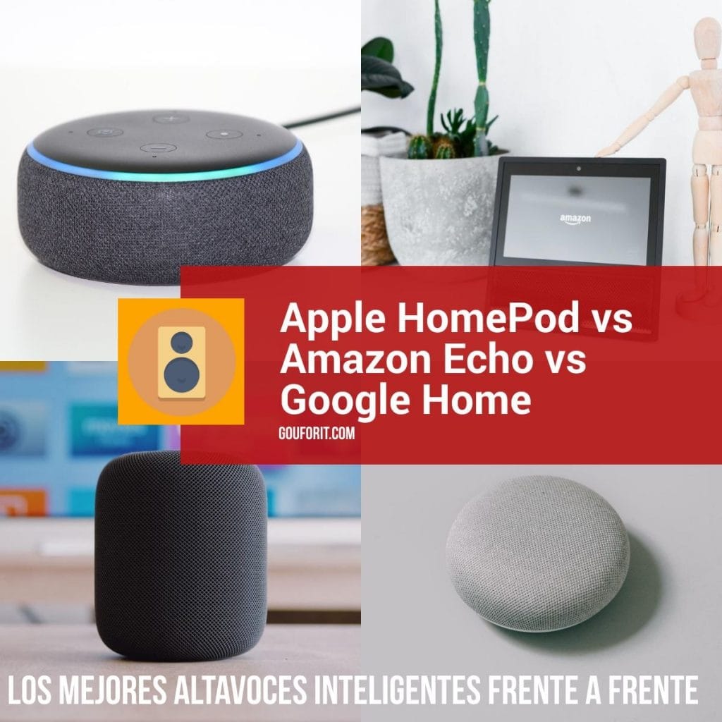 Apple HomePod vs Amazon Echo vs Google Home: los mejores altavoces inteligentes frente a frente