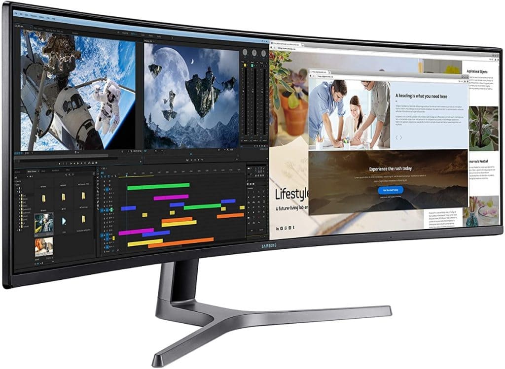 Samsung LC49RG90 monitor ultrawide