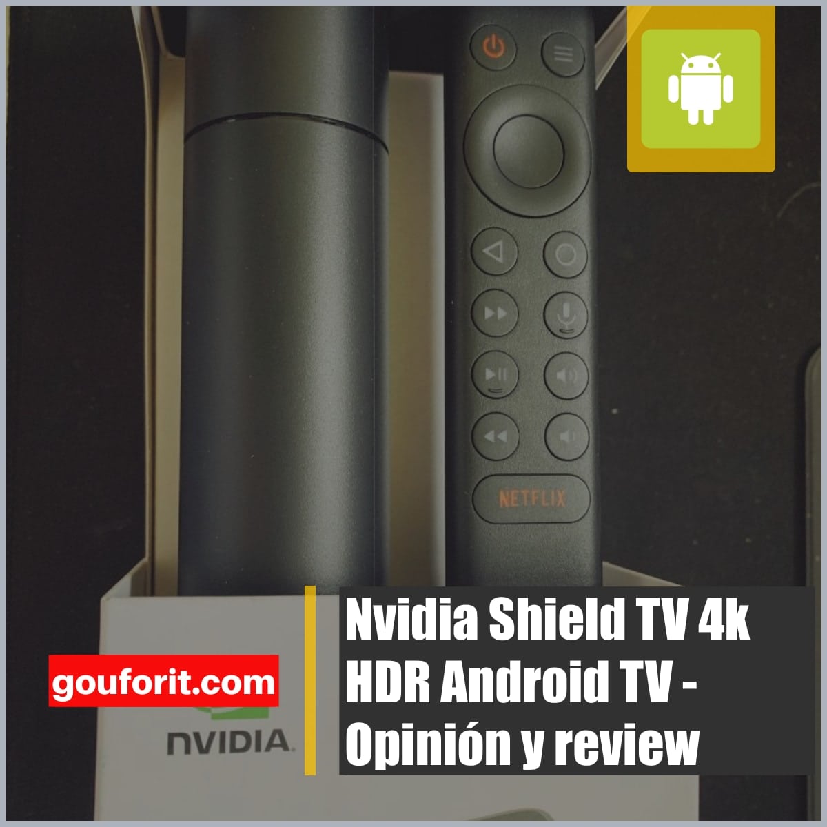 Nvidia Shield TV 4k HDR Android TV - Opinión y review