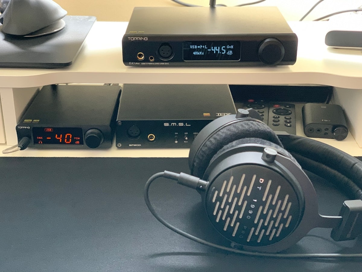 Topping DX7 PRO DAC/Amplificador y SMSL SP200