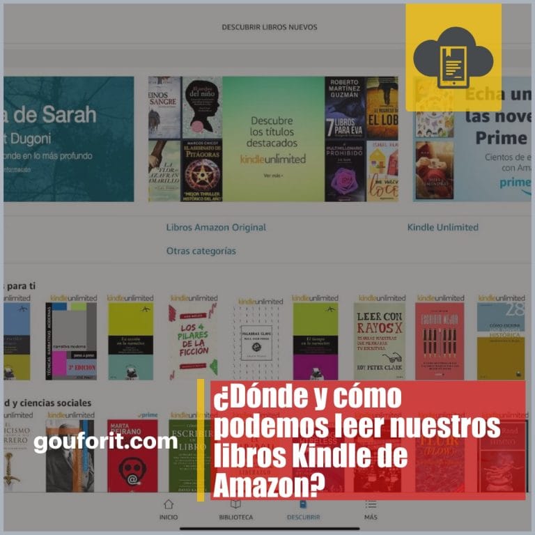 ¿Qué formatos son compatibles con Kindle? ¿ebooks EPUB o PDF?
