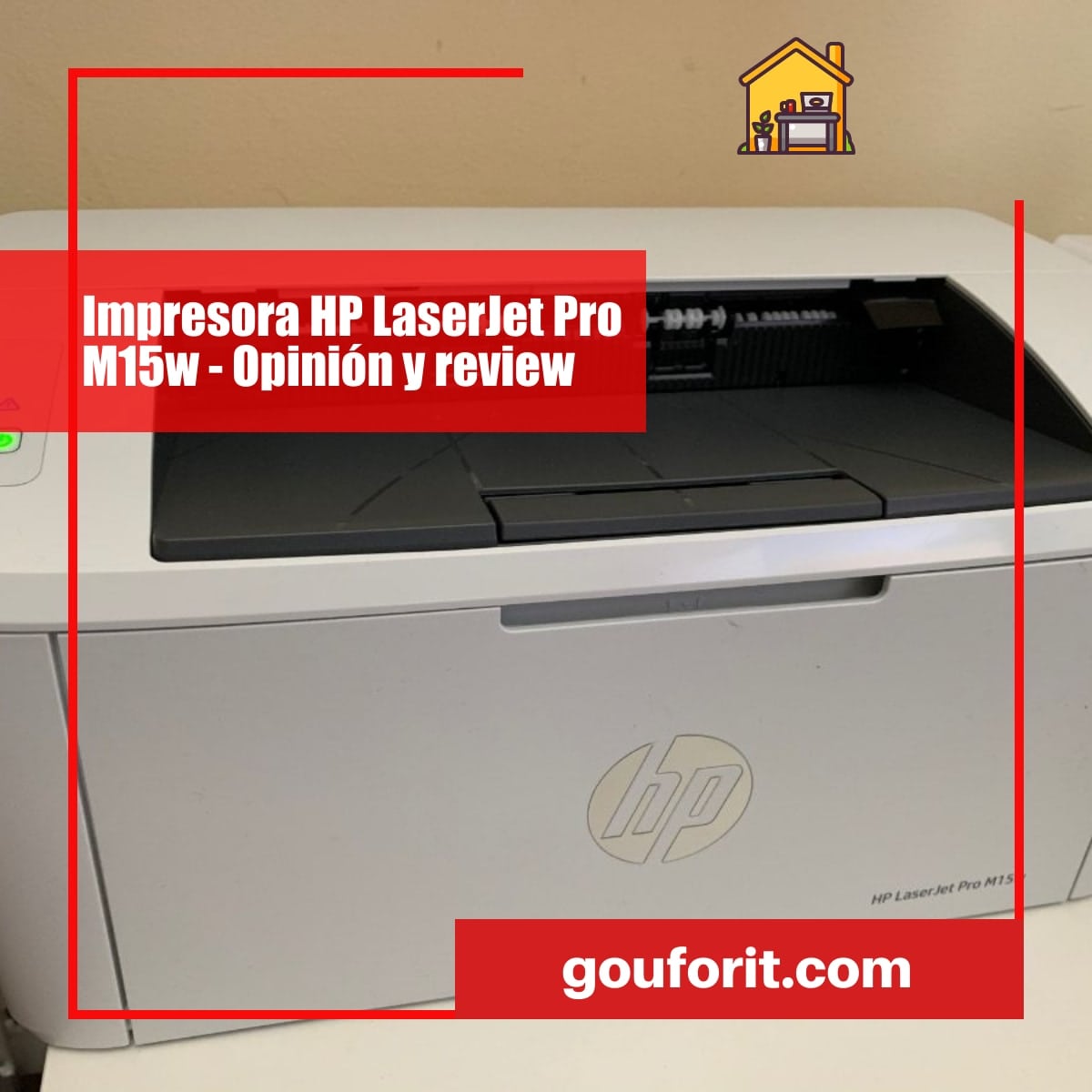 Impresora HP LaserJet Pro M15w - Opinión y review