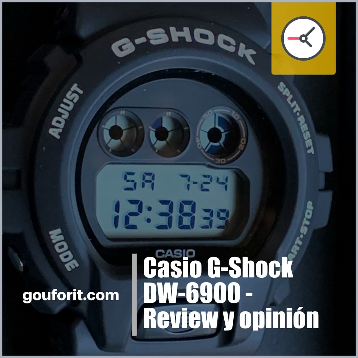 ácido aeronave Cordelia Casio G-Shock DW-6900 - Review y opinión