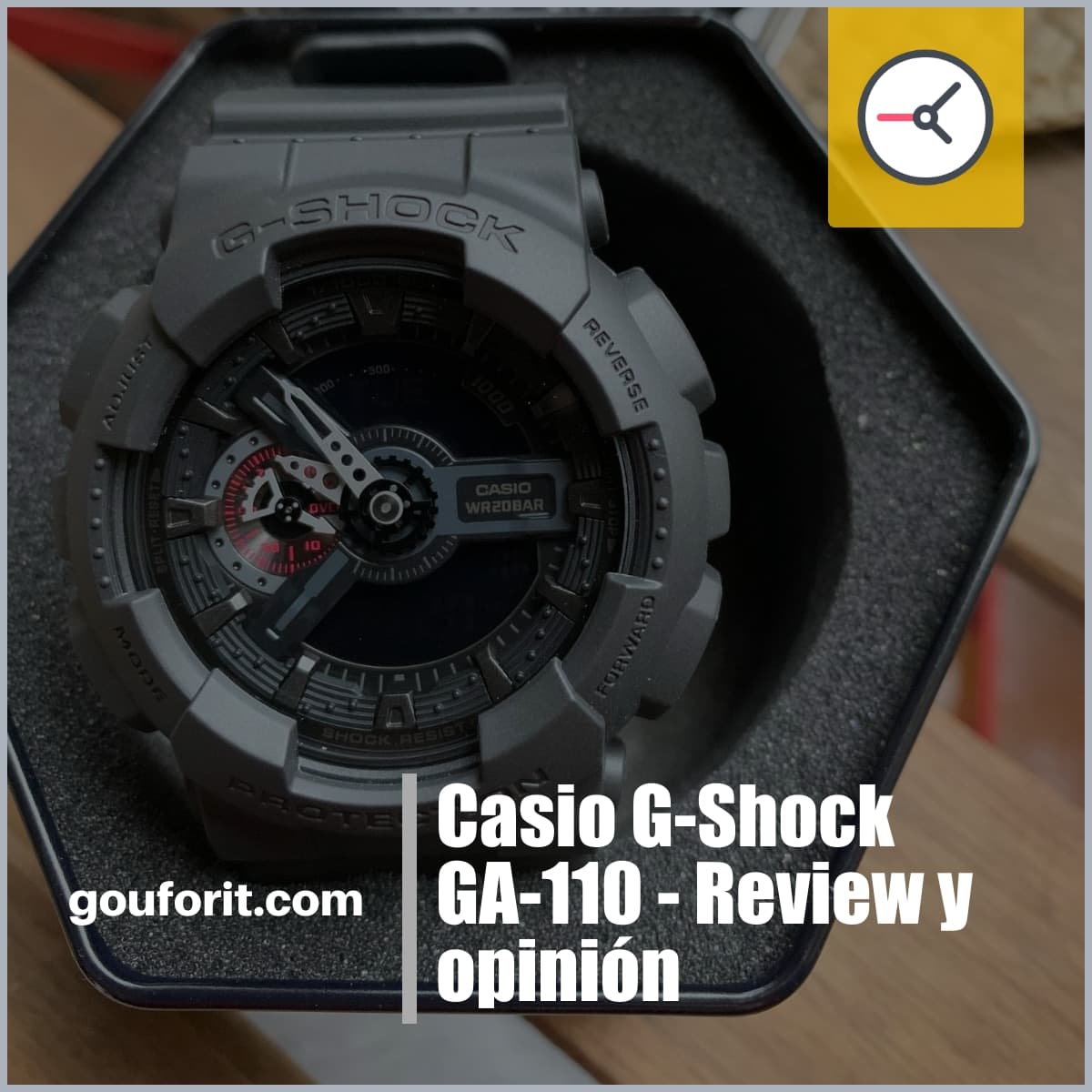 Casio G-Shock GA-110MB-1AER - Review y opinión