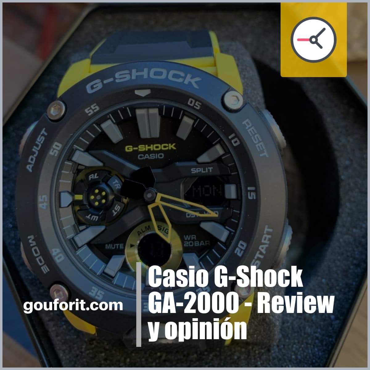 Casio G-Shock GA 2000 - Review y opinión