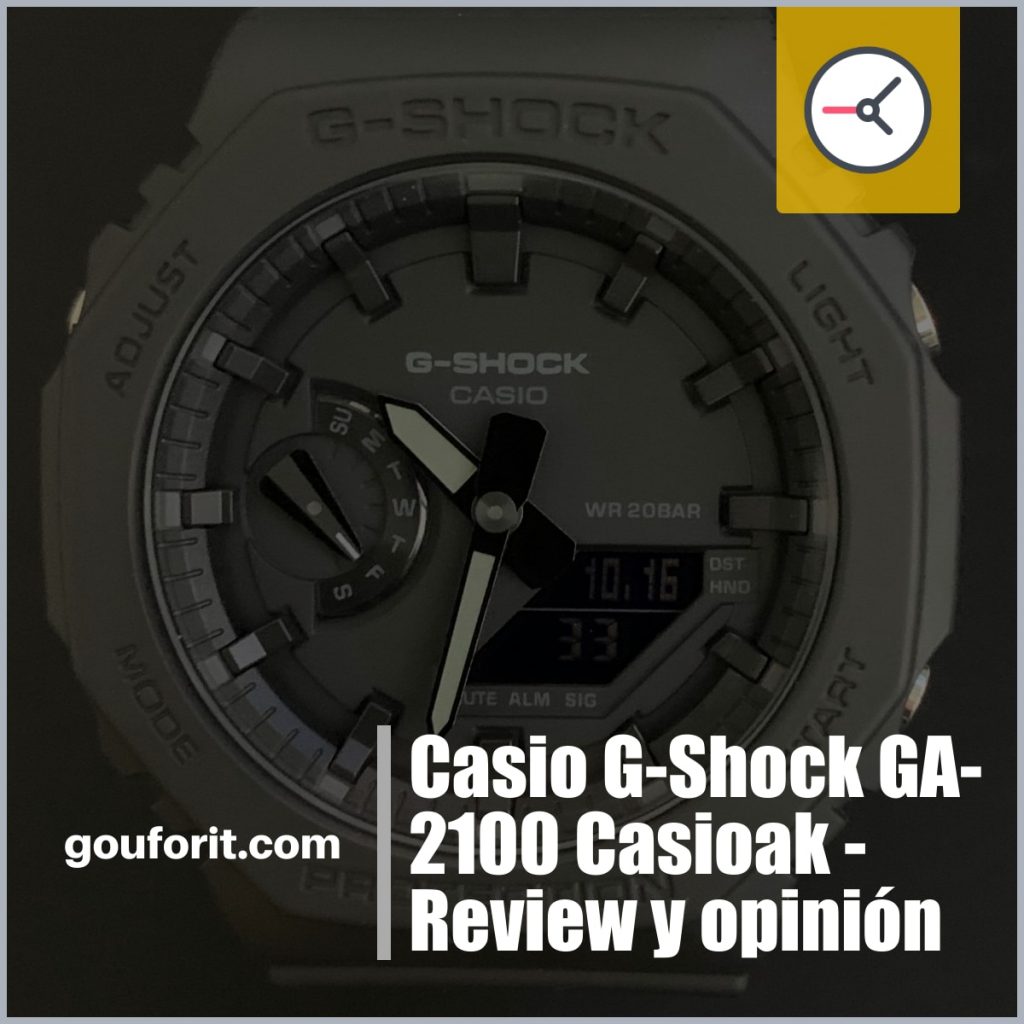 Casio G-Shock GA-2100 Casioak - Review y opinión