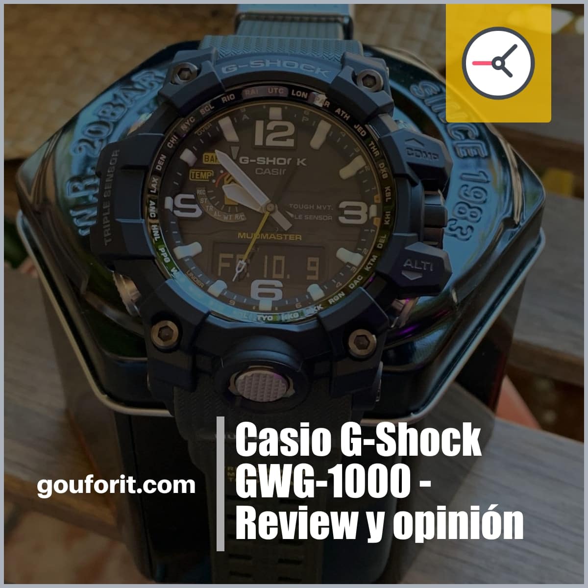 Casio G-Shock GWG-1000 - Review y opinión
