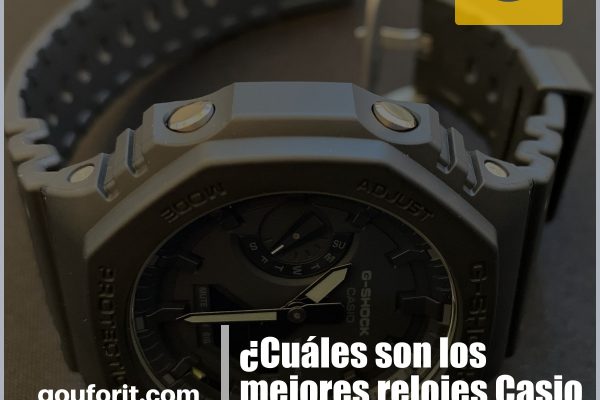 Los mejores relojes Casio G-Shock baratos