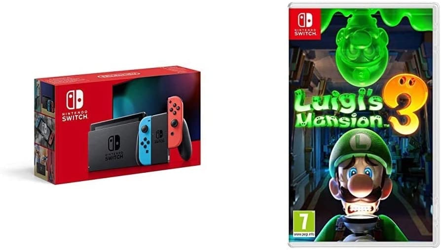 Nintendo Switch + Luigi's Mansion 3 en oferta en el Prime Day 2020