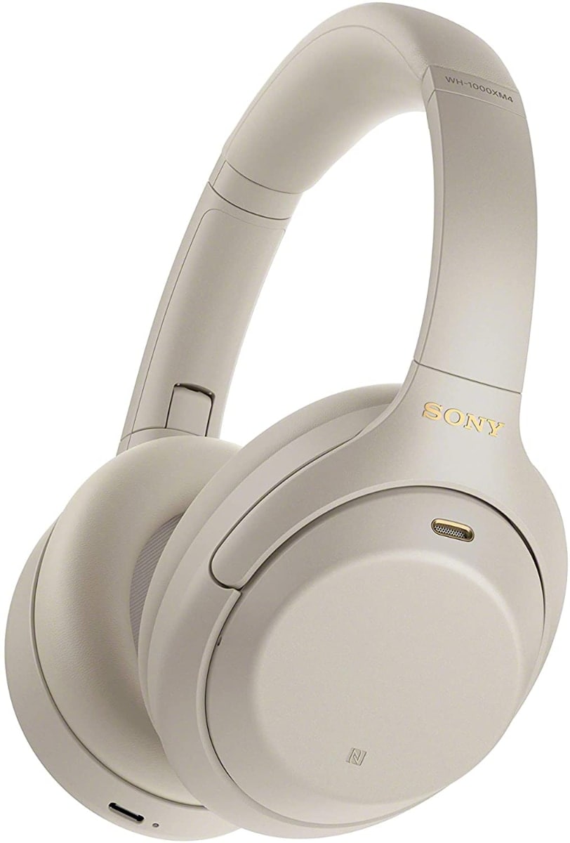 Sony WH1000XM4 en blanco: auriculares inalambricos bluetooth con cancelación d eruido