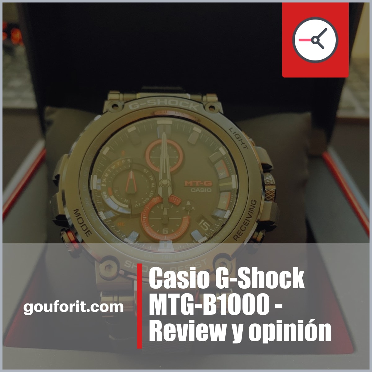 Casio G-Shock MTG-B1000 - Review y opinión