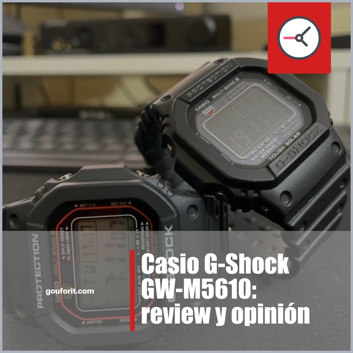 Casio G-Shock GW-M5610: review y opinión