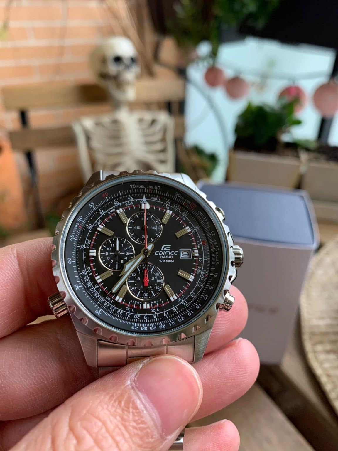 casio edifice chronograph amazon