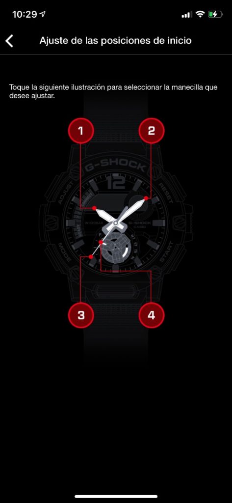 Casio G-Shock GST-B300: app smartphone