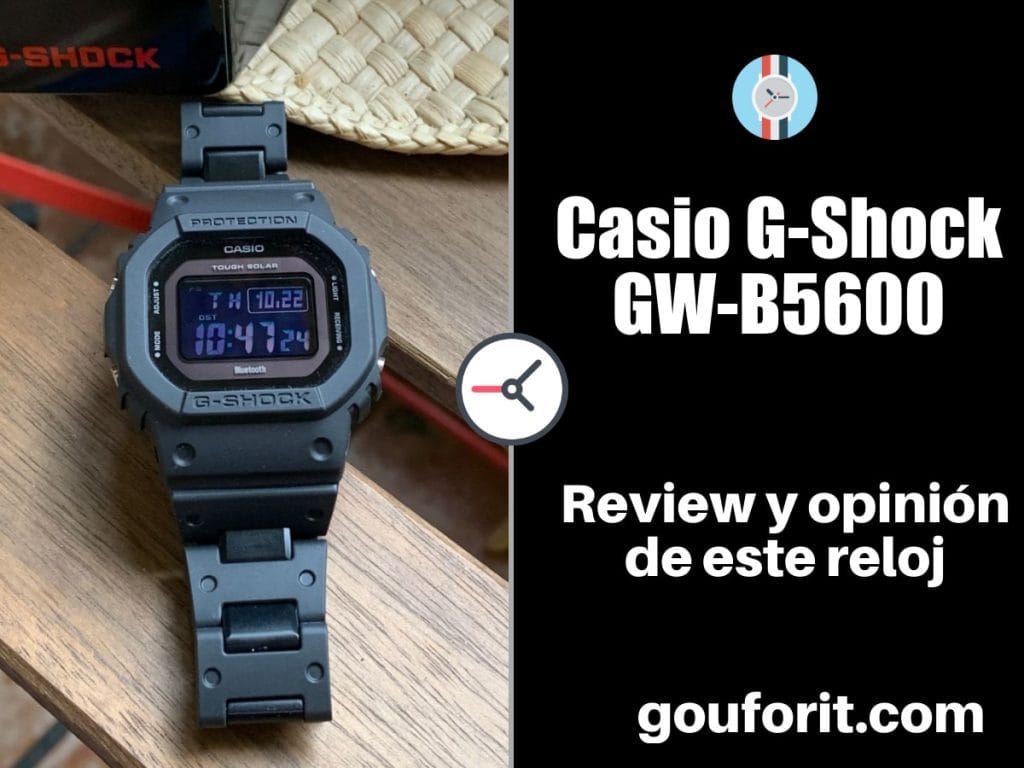 Casio G-Shock GW-B5600 - Opinión y review