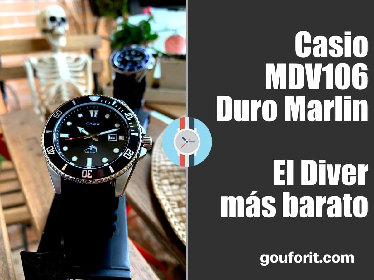 Casio MDV106 Duro Marlin - Review del Diver más barato