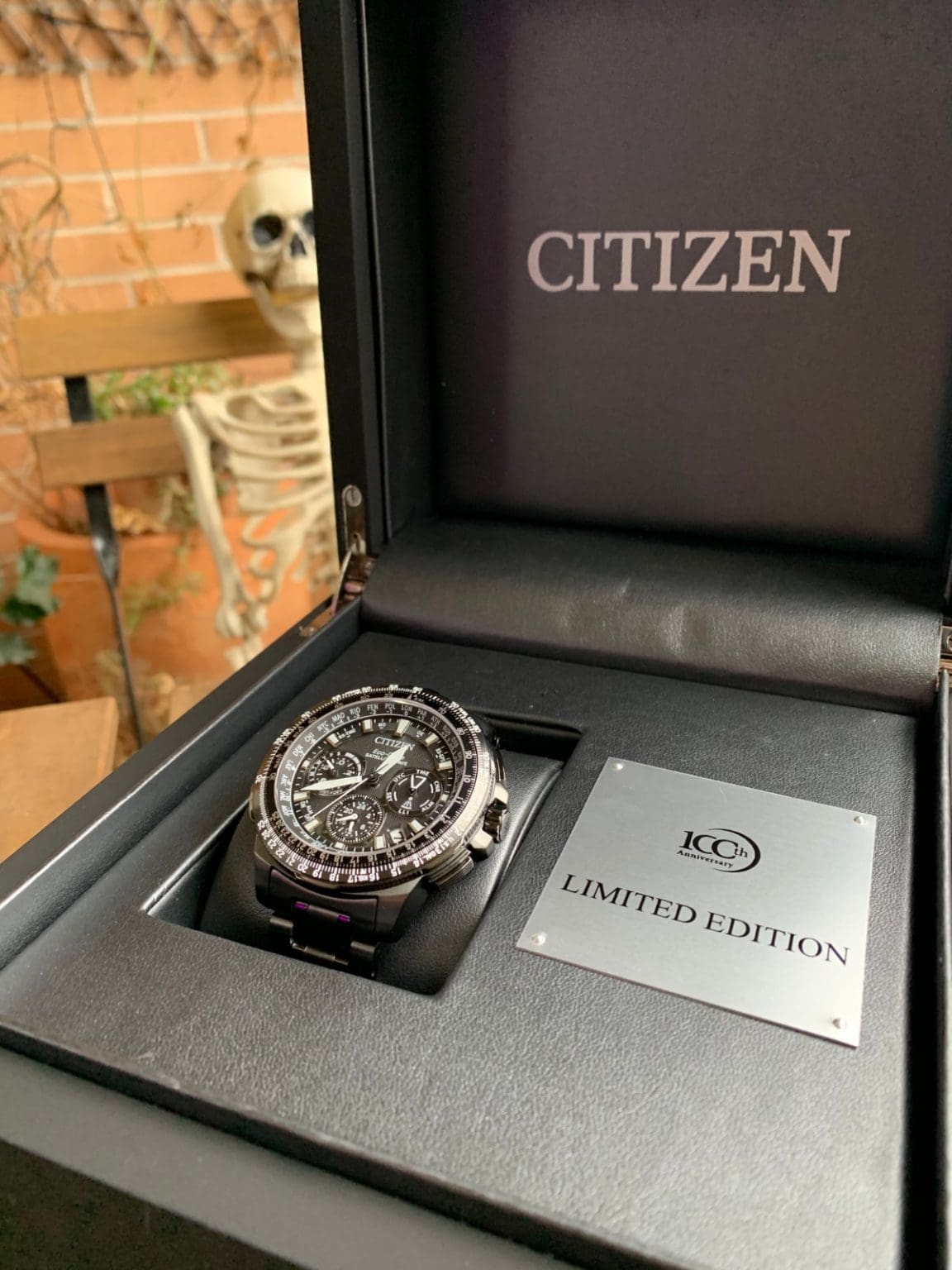 Citizen Satellite Wave Promaster Sky CC9025-51E, Orologio Uomo In Titanio, GPS Eco-Drive, Cronografo, 47mm, 20 Bar